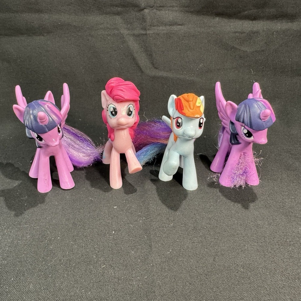 My Little Pony Lot Of 9 Small 3" Ponies 2 Marked 1985 & 1987 - Picture 9 of 16